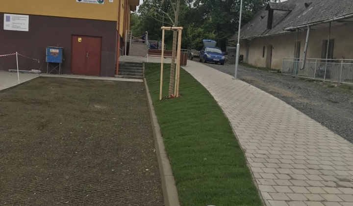8. fotografia fotogalérie Revitalizácia plôch verejnej zelene v centre obce Vyšná Šebastová