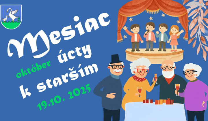 Fotka - Mesiac úcty k starším - pozvánka